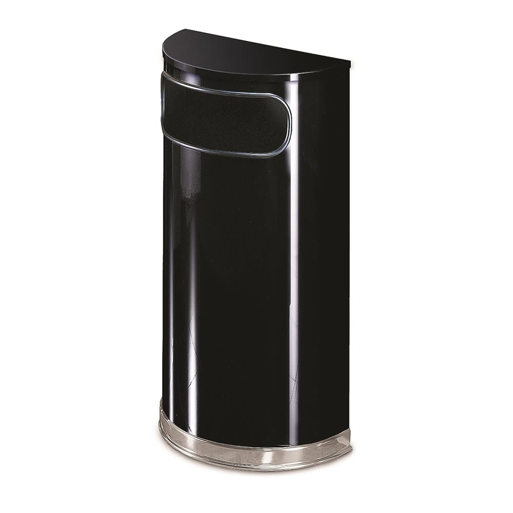 GuestSupply US | Rubbermaid 9 Gallon Half Round Waste Container